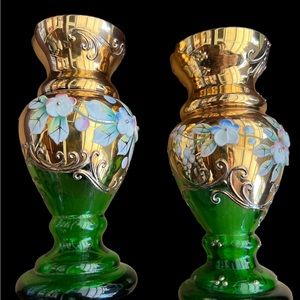 Bohemian vases